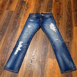 Cult of Individuality Jeans. Japanese Slevegde Denim. Rebel Straight 30x34 Nice!